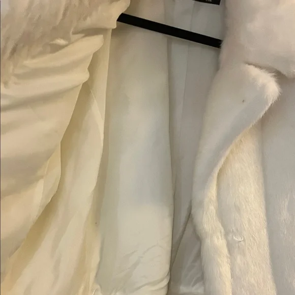 Fabulous Furs Cream Teddy Jacket - Picture 4 of 6